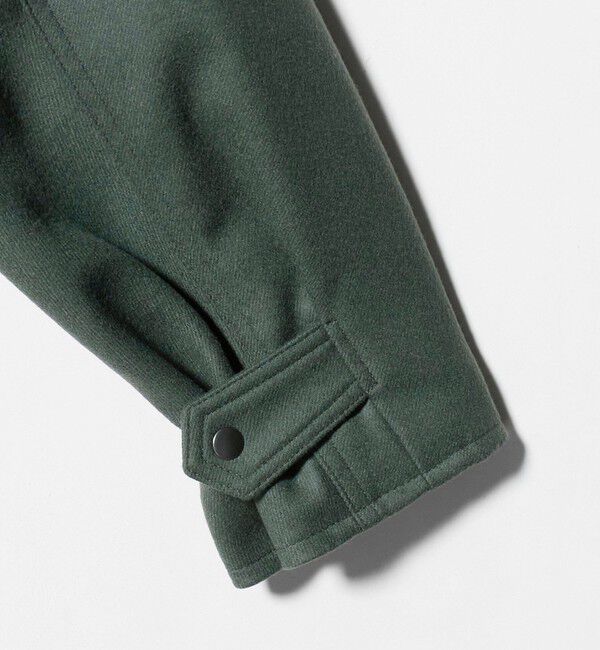 UNITED ARROWS「ウーステッドメルトン ミリタリーコート」|その他|