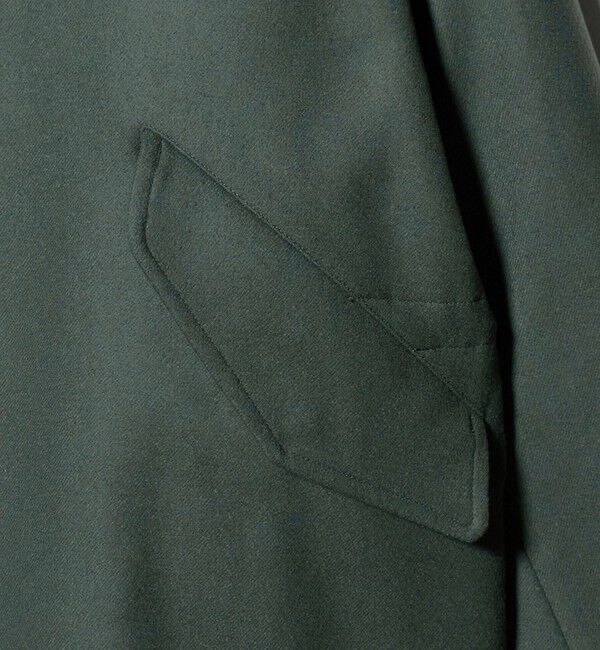 UNITED ARROWS「ウーステッドメルトン ミリタリーコート」|その他|