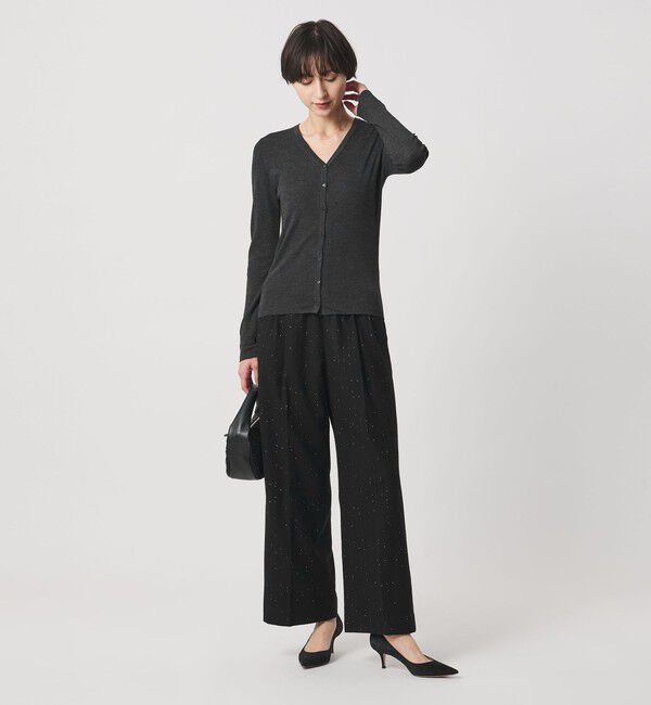 UNITED ARROWS「フラノ スパンコール イージー パンツ」|その他|