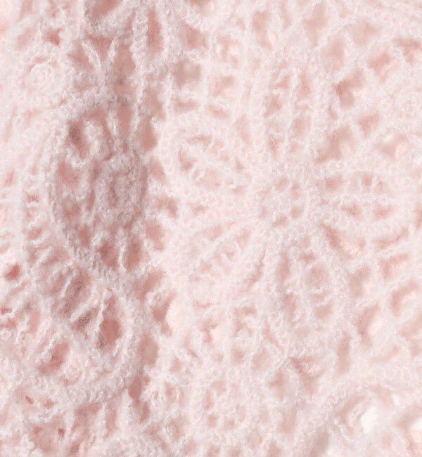 UNITED ARROWS「クロシェ ポロ カーディガン」|カーディガン|