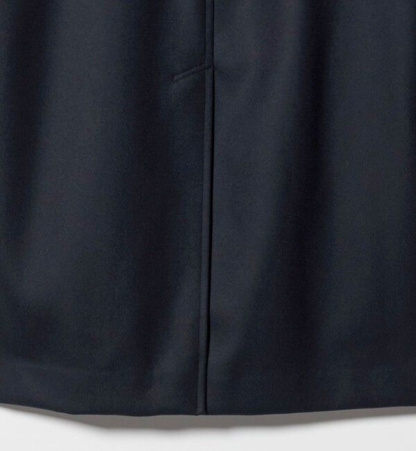 UNITED ARROWS「ウーステッドメルトン バルマカーンコート」|ステンカラーコート|