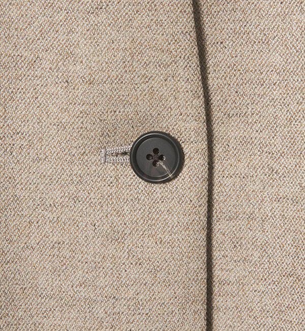 UNITED ARROWS「ツイードライク ノーカラージャケット」|ノーカラージャケット|