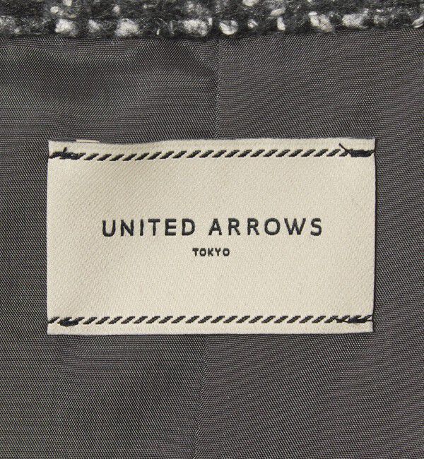 UNITED ARROWS「シルクネップ ツイードライク スカート」|フレア|