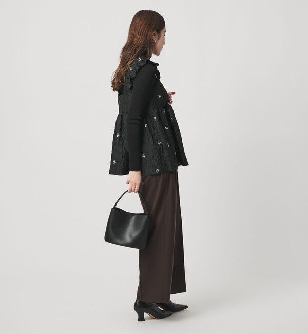 UNITED ARROWS「スクエア フラワー ジャガード キャミソール」|キャミソール|