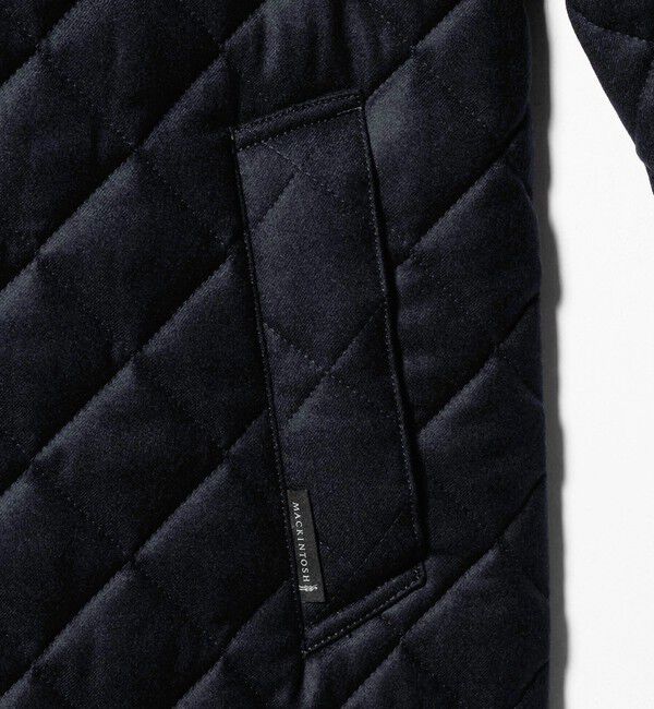 UNITED ARROWS「【別注】＜MACKINTOSH＞CROCKETFORD EX/キルティング フーデッドコート」|その他|