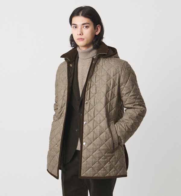 UNITED ARROWS「【別注】＜MACKINTOSH＞CROCKETFORD EX/キルティング チェック フーデッドコート」|その他|MD.BROWN