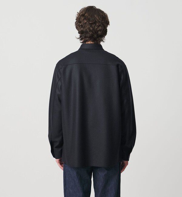 UNITED ARROWS「ARYES ジャージメルトン CPOシャツ」|シャツ・ブラウス|