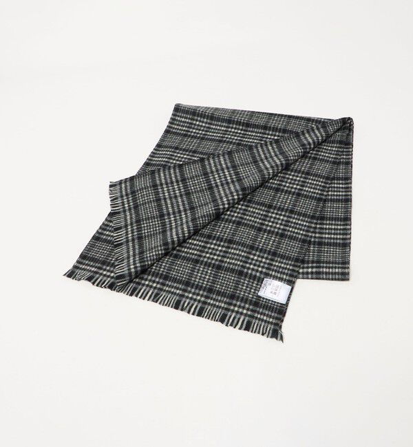 UNITED ARROWS「ライト カシミヤ マフラー」|マフラー|BLACK