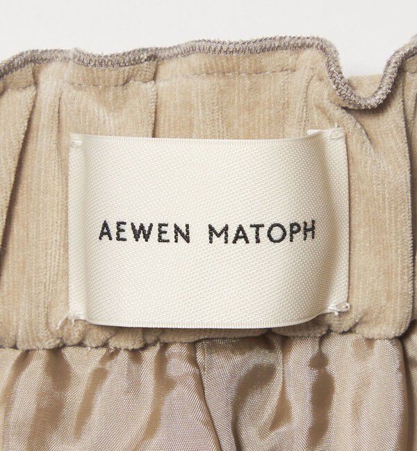 AEWEN MATOPH「＜AEWEN MATOPH＞コーデュロイ メローイージーパンツ」|チノ|