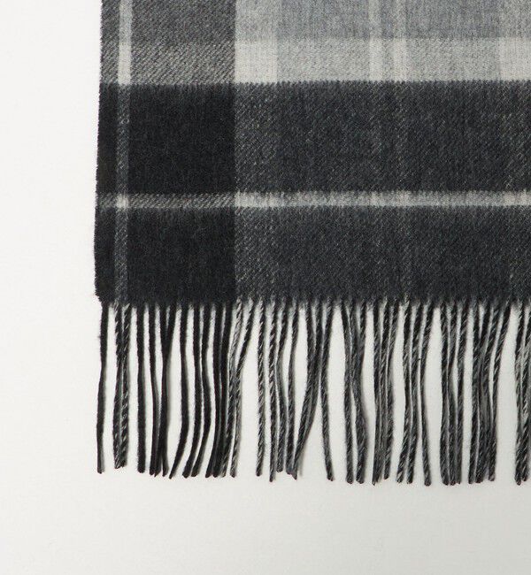 UNITED ARROWS「カシミヤ リバーシブル チェックマフラー」|マフラー|