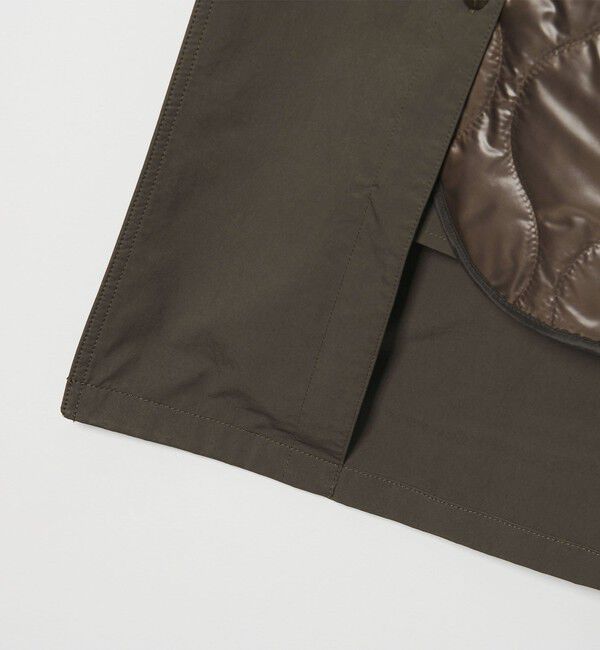 UNITED ARROWS「ピーチツイル バルマカーンコート 撥水」|ステンカラーコート|