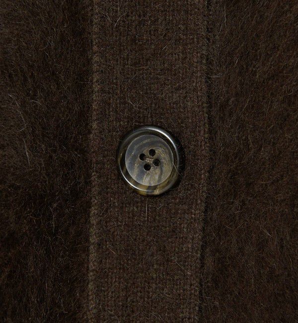 UNITED ARROWS「フォックスカシミヤ ニットポロ カーディガン」|カーディガン|