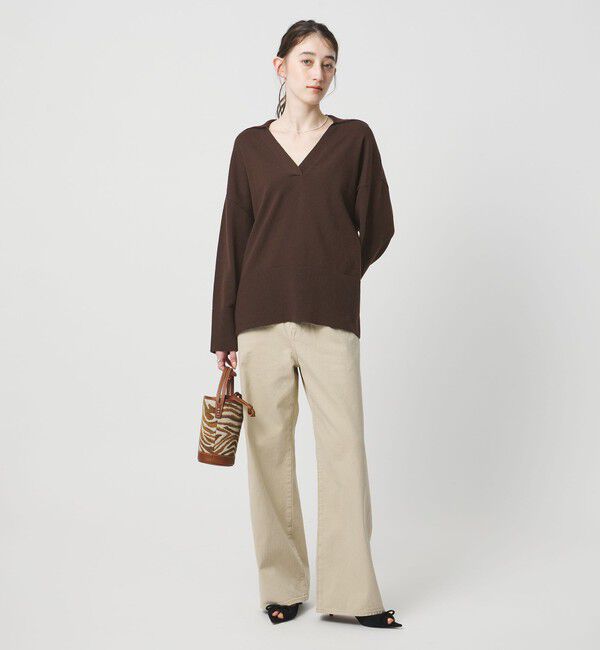 UNITED ARROWS「ウール スキッパーニット」|ニット・セーター|