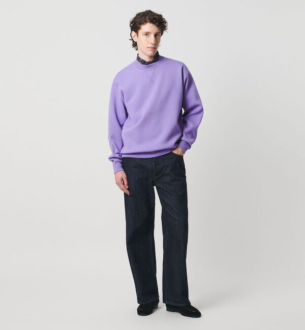 UNITED ARROWS「ウール カシミヤ クルーネック スウェットニット」|ニット・セーター|