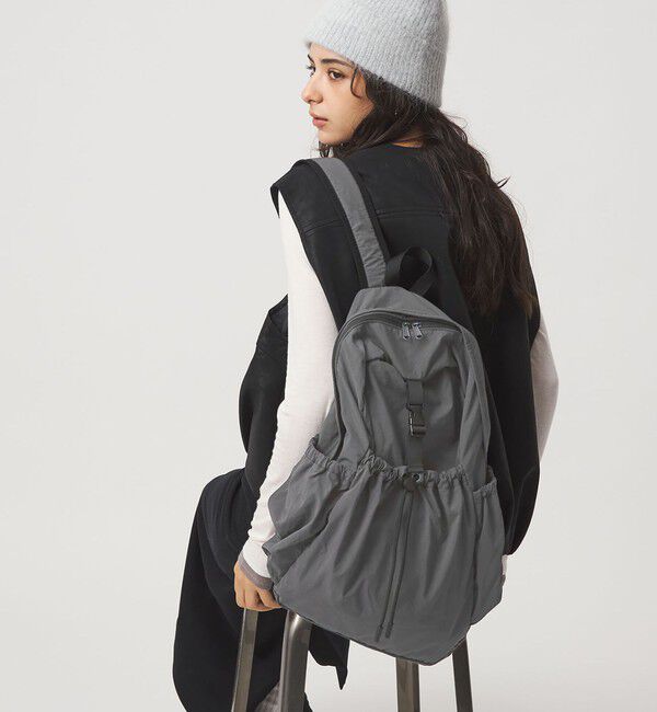 UNITED ARROWS green label relaxing「【WEB限定】バックパック（ソフトPCバッグ付） / リュック / A4 / 通勤」|リュック|MD.GRAY