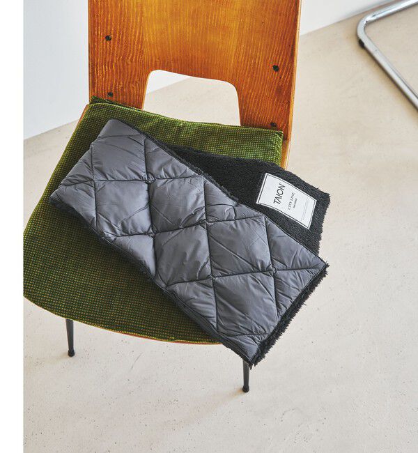 UNITED ARROWS green label relaxing「＜TAION＞ダウン スカーフ」|マフラー|MD.GRAY