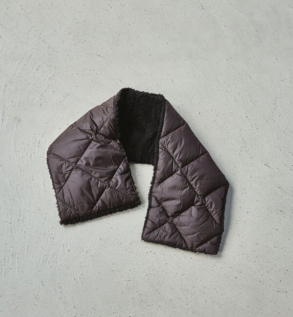 UNITED ARROWS green label relaxing「＜TAION＞ダウン スカーフ」|マフラー|DK.BROWN