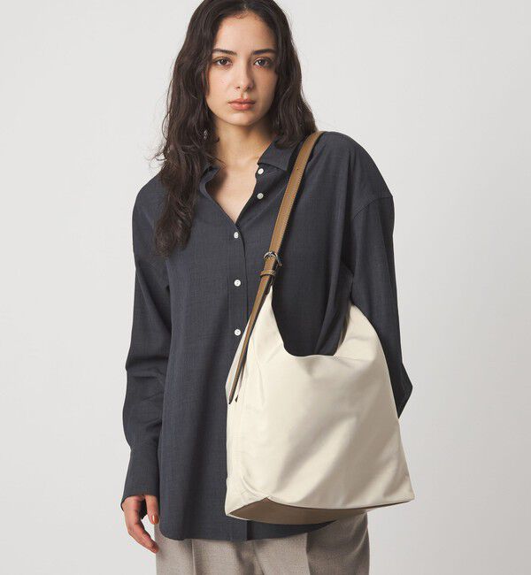 UNITED ARROWS green label relaxing「ダブルバックル 2WAYショルダーバッグ -はっ水-」|ショルダー・メッセンジャー|OFF WHITE