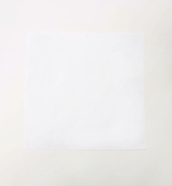 UNITED ARROWS green label relaxing「麻 30cm&times;30cm ポケットチーフ」|ハンカチ|