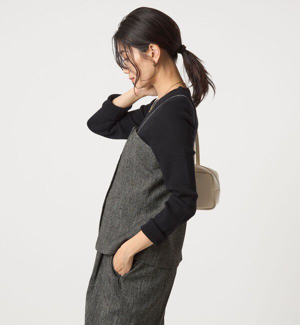 UNITED ARROWS green label relaxing「メランジツイル ビスチェ キャミソール -ウォッシャブル-」|ベスト・ジレ|