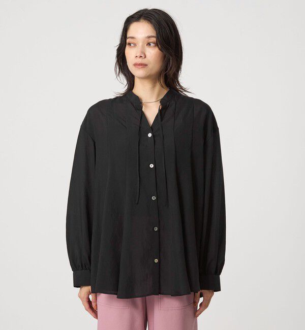 UNITED ARROWS green label relaxing「ミルフィーユフレアブラウス」|シャツ・ブラウス|