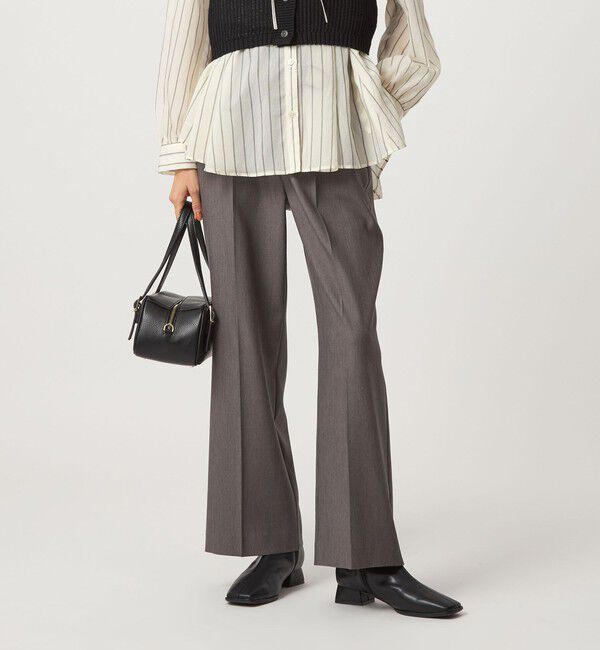 UNITED ARROWS green label relaxing「ニーハイフレアパンツ ［size SHORT/TALLあり］」|その他|