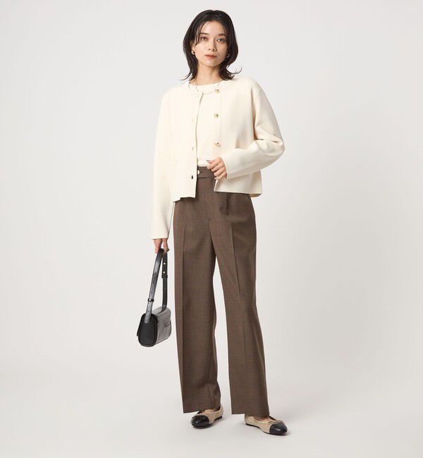 UNITED ARROWS green label relaxing「フォルムスリーブ ニット プルオーバー -ウォッシャブル-」|ニット・セーター|