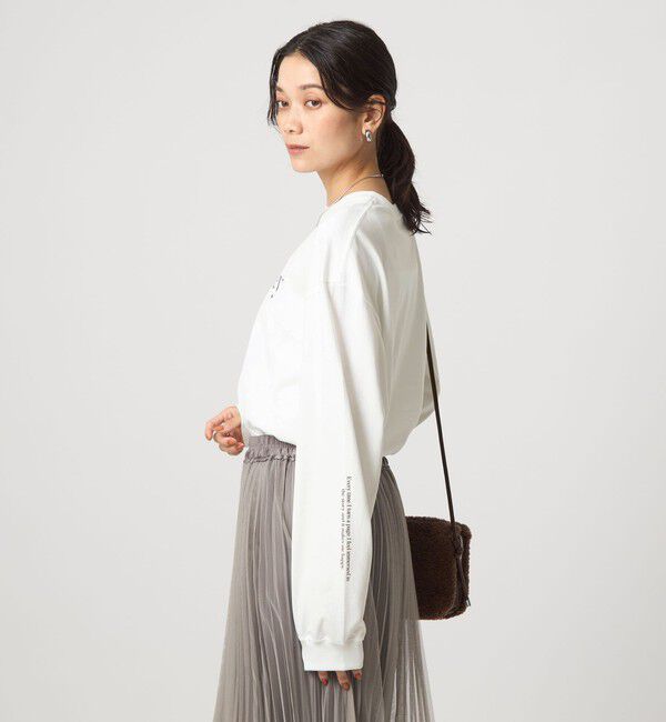 UNITED ARROWS green label relaxing「ロゴ ロングスリーブ Tシャツ」|Tシャツ・カットソー|