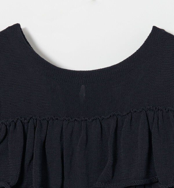 EMMEL REFINES「＜EMMEL REFINES＞EM HW ティアード フリル 2WAY ニット」|ニット・セーター|
