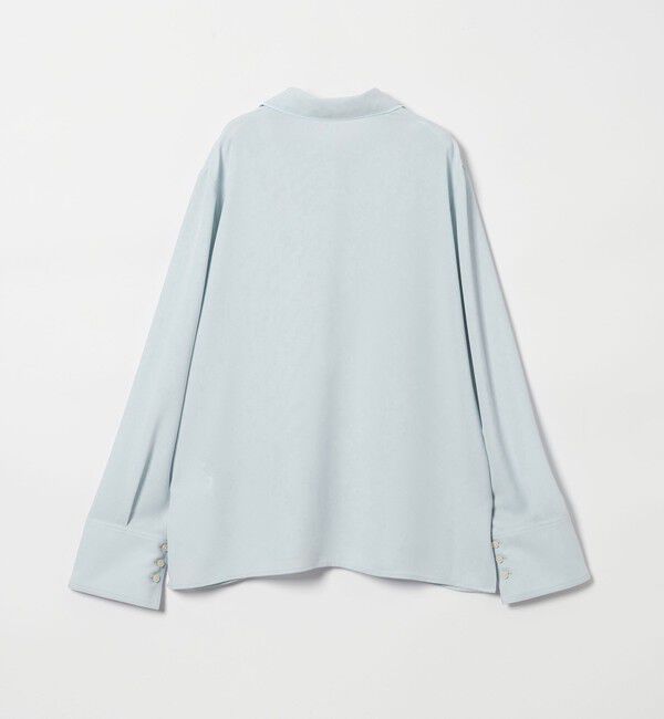 EMMEL REFINES「＜EMMEL REFINES＞EM パイピングエリ トロミシャツ」|シャツ・ブラウス|