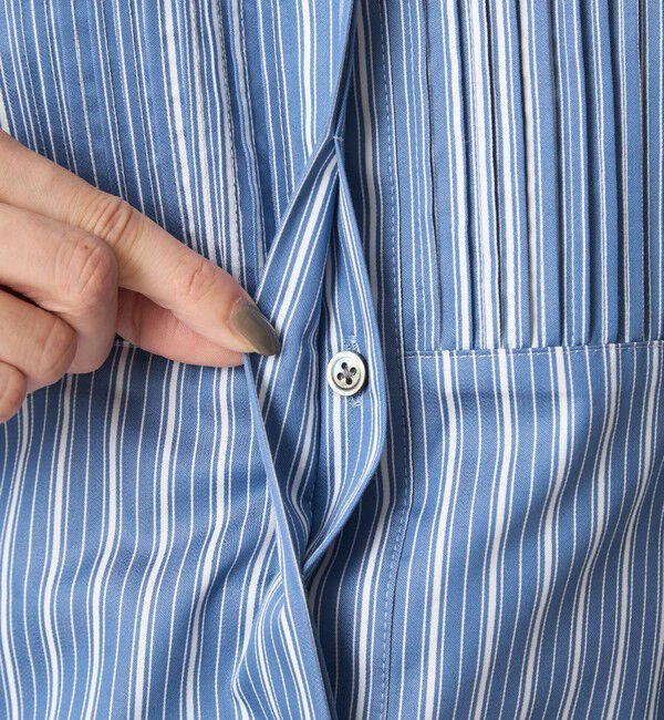 UNITED ARROWS green label relaxing「ピンタック シャツ」|シャツ・ブラウス|