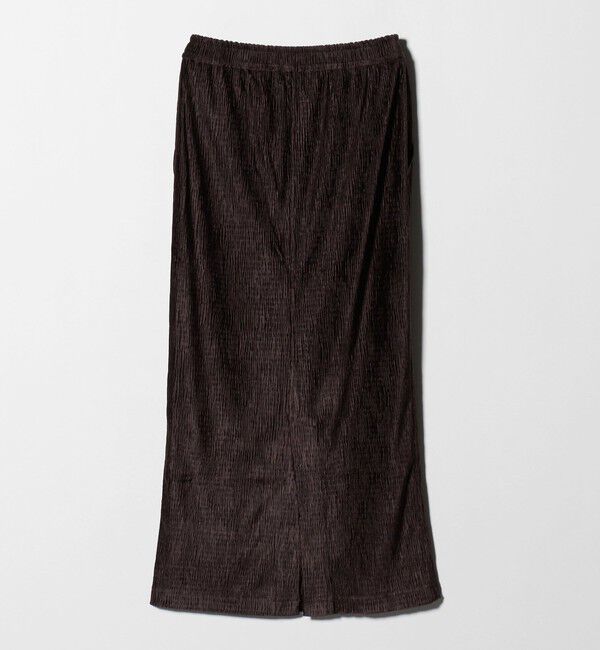 UNITED ARROWS green label relaxing「［size SHORTあり］クレープベロア タイト スカート」|タイト|