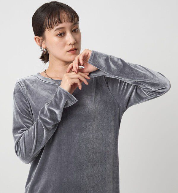 ベロア ワンピース（UNITED ARROWS green label relaxing）｜ルミネの