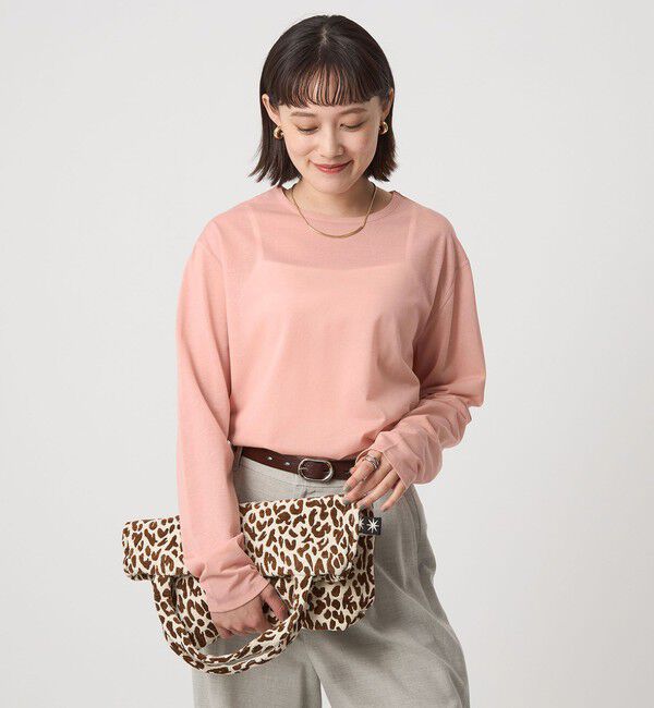 UNITED ARROWS green label relaxing「シアー ロングスリーブ Tシャツ」|Tシャツ・カットソー|