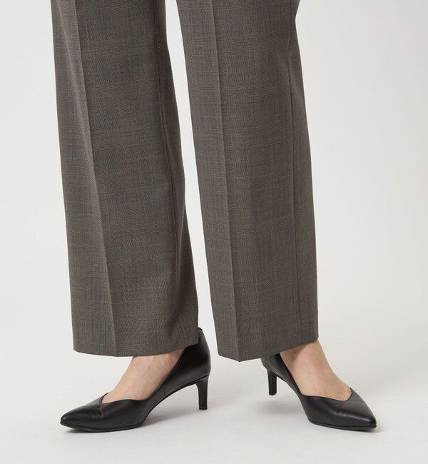 UNITED ARROWS green label relaxing「［size SHORT/TALLあり］カチリラ ストレート パンツ -ウォッシャブル・ストレッチ-」|スラックス|