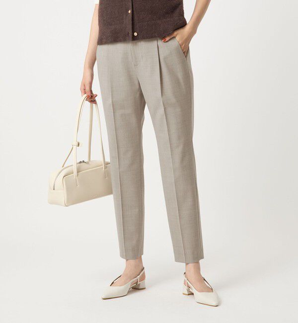 UNITED ARROWS green label relaxing「カチリラ テーパード パンツ -ウォッシャブル・ストレッチ-」|スラックス|