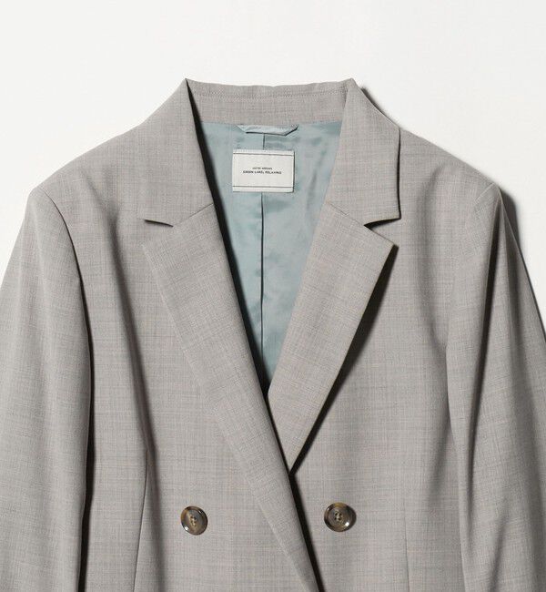 UNITED ARROWS green label relaxing「カチリラ ダブル ジャケット -ウォッシャブル・ストレッチ-」|テーラードジャケット|