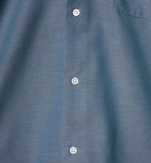 UNITED ARROWS green label relaxing「エブリット コットンオックス ソリッド スナップ ボタンダウン シャツ -イージーアイロン-」|シャツ・ブラウス|