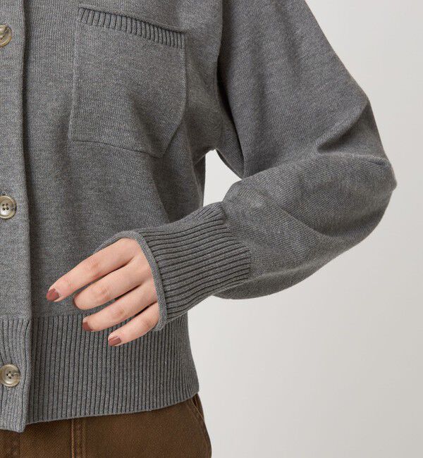 UNITED ARROWS green label relaxing「ポロニット カーディガン ウォッシャブル」|カーディガン|