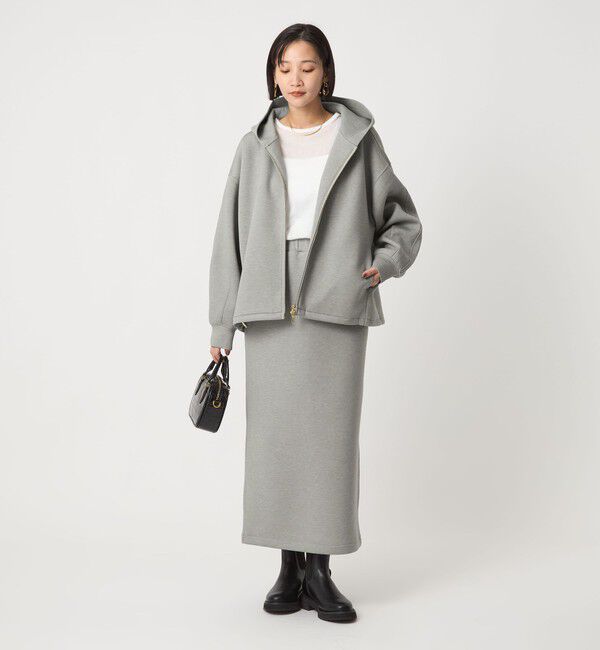 UNITED ARROWS green label relaxing「ダンボール スカート」|タイト|