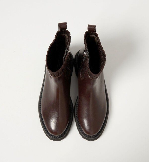 UNITED ARROWS green label relaxing「ストレッチ ショートブーツ 撥水」|ロングブーツ|