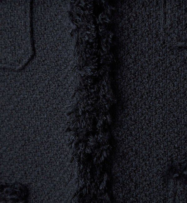 UNITED ARROWS green label relaxing「ミックスツイードライク ポケット ノーカラー ジャケット」|ノーカラージャケット|