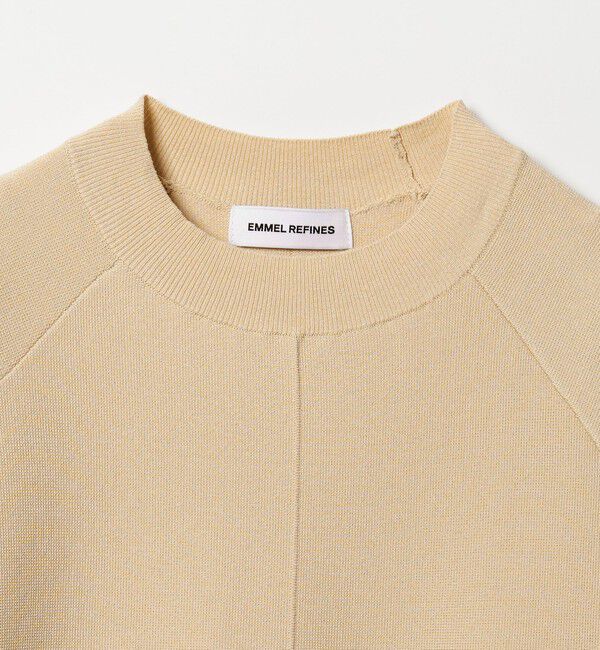 EMMEL REFINES「＜EMMEL REFINES＞EM クルーネック Aライン ミニワンピース」|ワンピース|