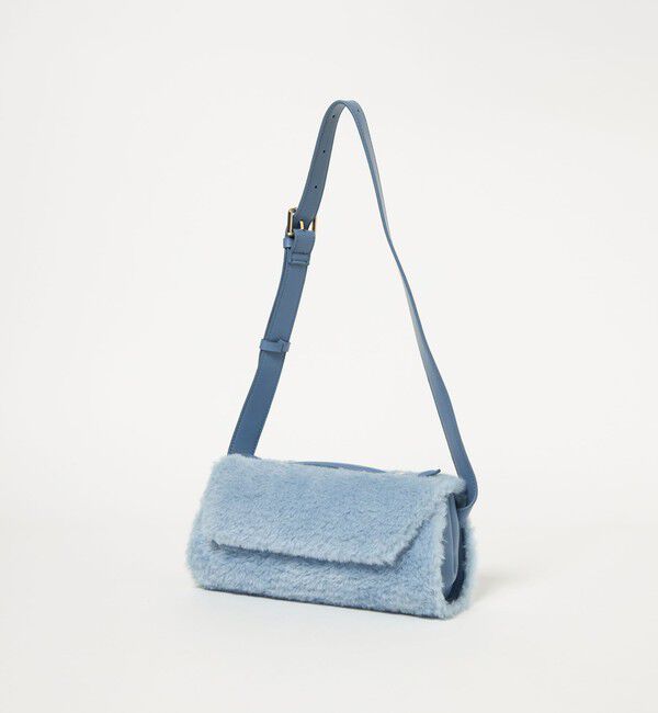 EMMEL REFINES「＜EMMEL REFINES＞EM フラップ ボア ショルダーバッグ」|ショルダー・メッセンジャー|