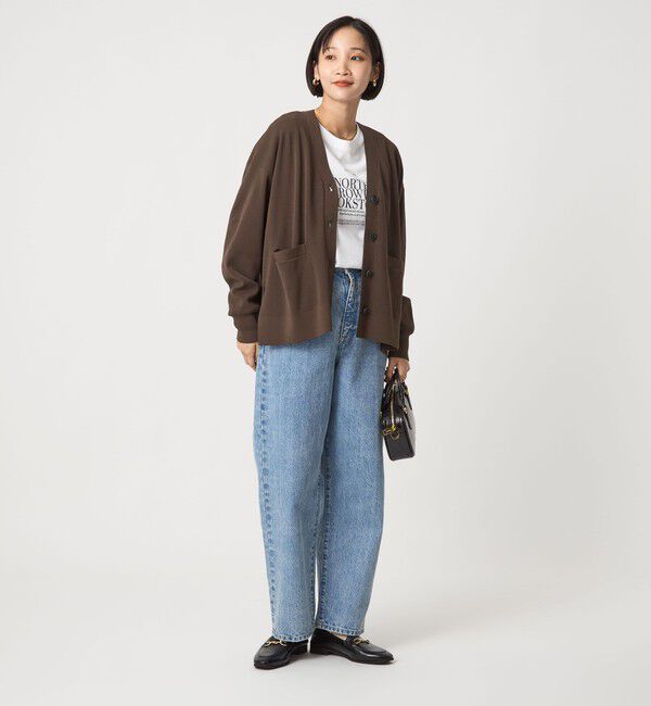 UNITED ARROWS green label relaxing「パフニット カーディガン ウォッシャブル」|カーディガン|