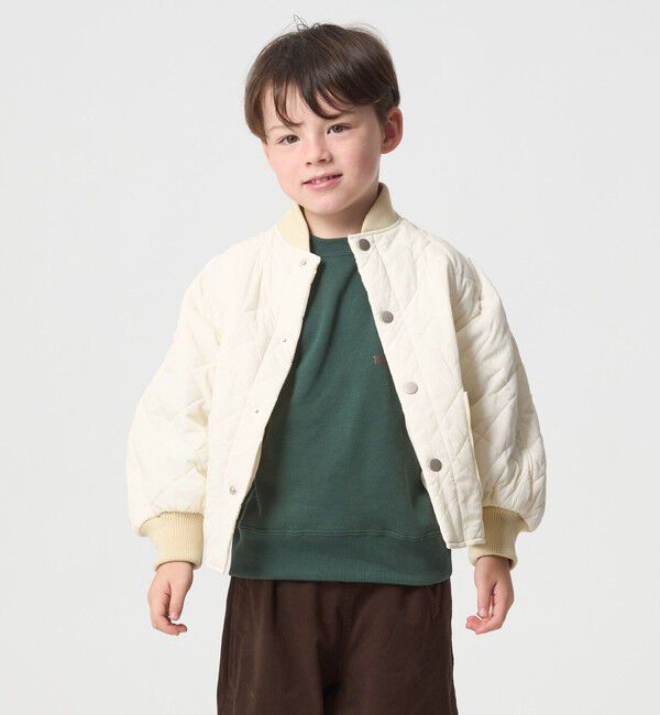 UNITED ARROWS green label relaxing「ダイヤキルト ブルゾン/ キッズ 100cm-160cm」|その他|