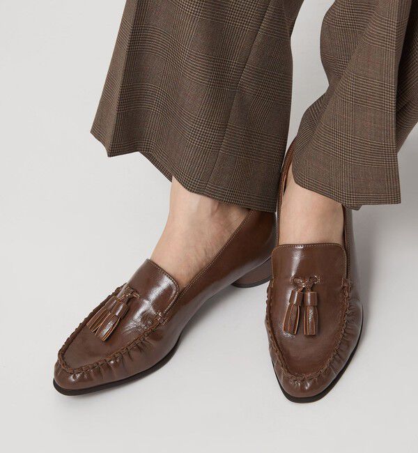 UNITED ARROWS green label relaxing「リンクル タッセル ローファー」|その他|MD.BROWN