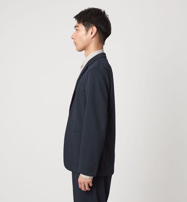 UNITED ARROWS green label relaxing「ポリエステル トリコット リラックス ジャケット」|テーラードジャケット|