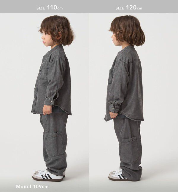 UNITED ARROWS green label relaxing「デニムシャツ / キッズ  100cm-160cm」|シャツ・ブラウス|