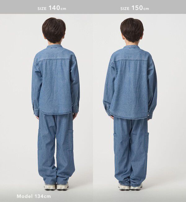 UNITED ARROWS green label relaxing「デニムシャツ / キッズ  100cm-160cm」|シャツ・ブラウス|